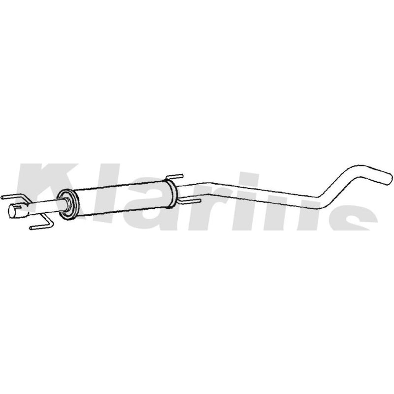 Klarius Box With Centre Pipe Centre GM604M