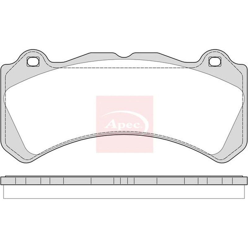 Apec Front Brake Pad Set PAD2377
