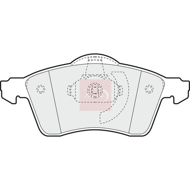 Apec Front Brake Pad Set PAD954
