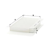 MANN-FILTER Cabin Air Filter (Pollen Filter) Eng.compart. CU 3337