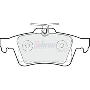 Fahren Rear Brake Pad Set FBP3202