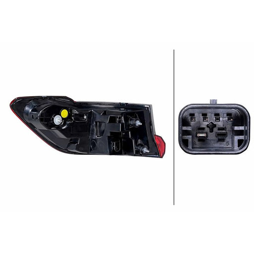 Hella Tail Light / Lamp LED Right 2SD 013 173-621