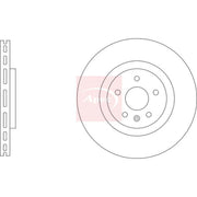 Apec 2 x Vented Front Brake Discs DSK3445-x2