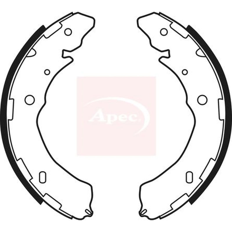 Apec Brake Shoe Set Axle Kit SHU772
