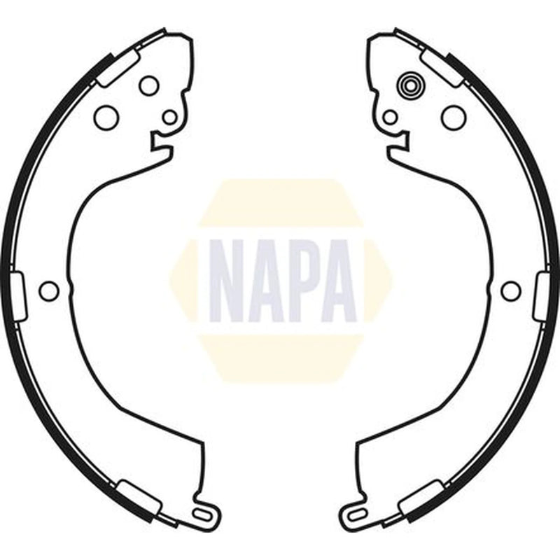 NAPA Brake Shoe Set Axle Kit NBS1032
