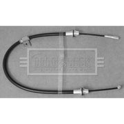 Borg & Beck Handbrake Cable Front BKB3468