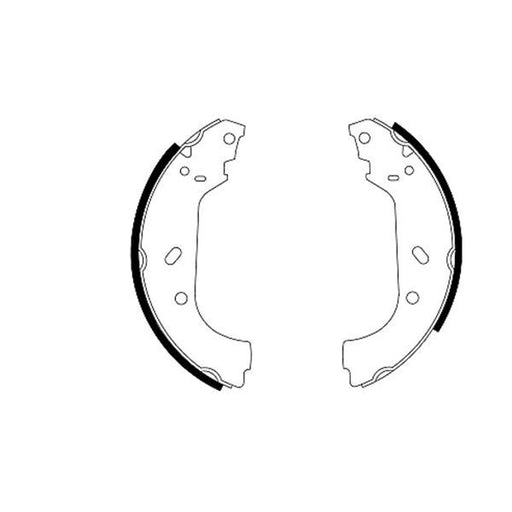 Mintex Brake Shoe Set Axle Kit MFR407