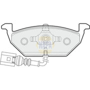 NAPA Front Brake Pad Set NBP1365