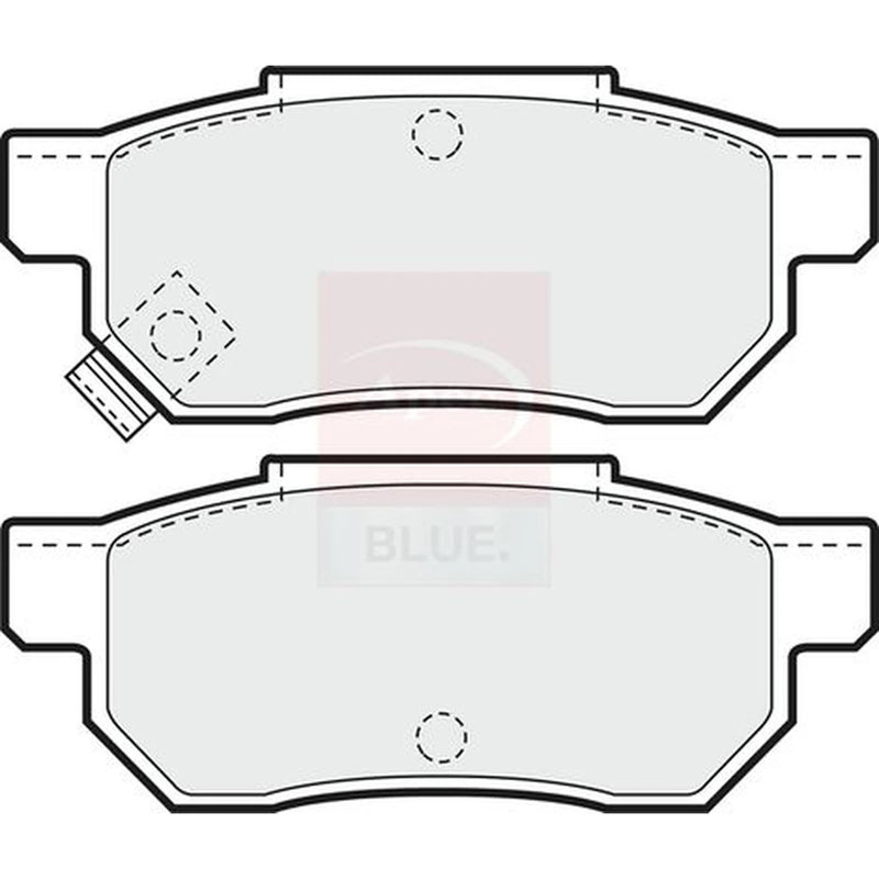 Apec Rear Brake Pad Set PD3411