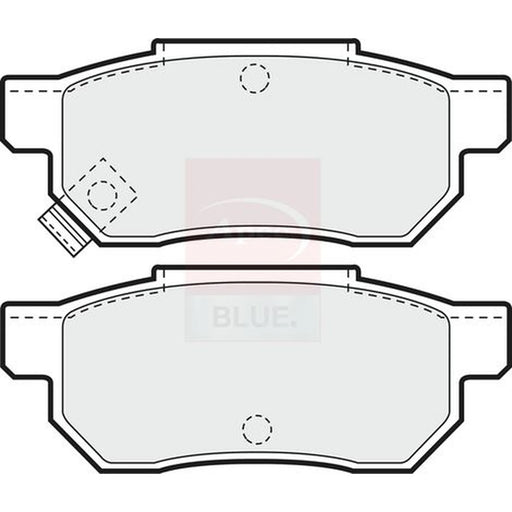 Apec Rear Brake Pad Set PD3411