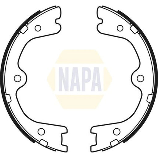 NAPA Parking Brake Shoe Set NBS5041