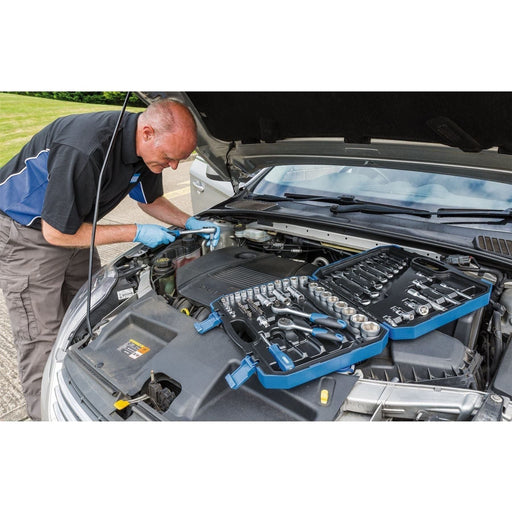 Draper Metric Tool Kit, 1/4", 3/8" and 1/2" Sq. Dr. (75 Piece) 16364 Draper  - Town Parts