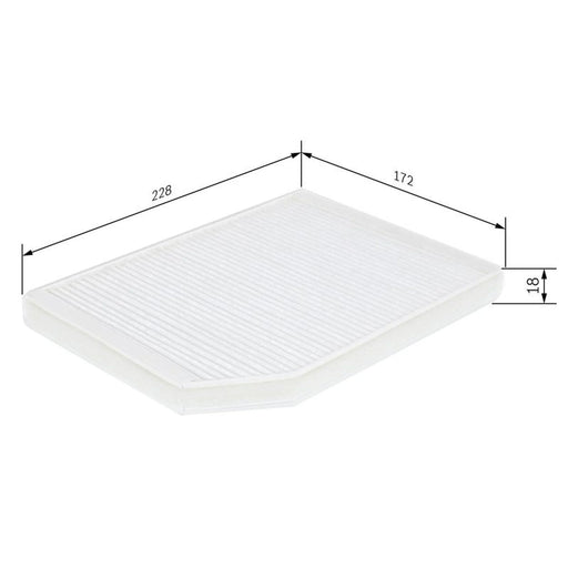 Bosch Cabin Air Filter (Pollen Filter) 1 987 432 027