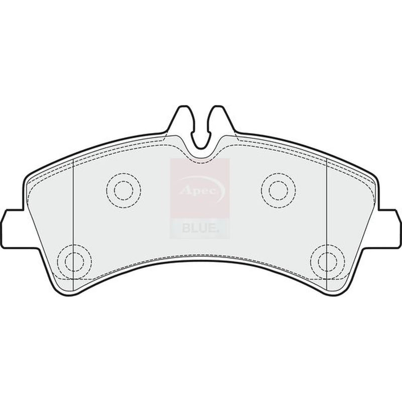 Apec Rear Brake Pad Set PD3211