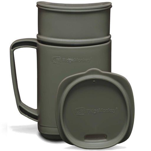 RidgeMonkey ThermoMug DLX Brew Set Green - RidgeMonkey - Van Life Living