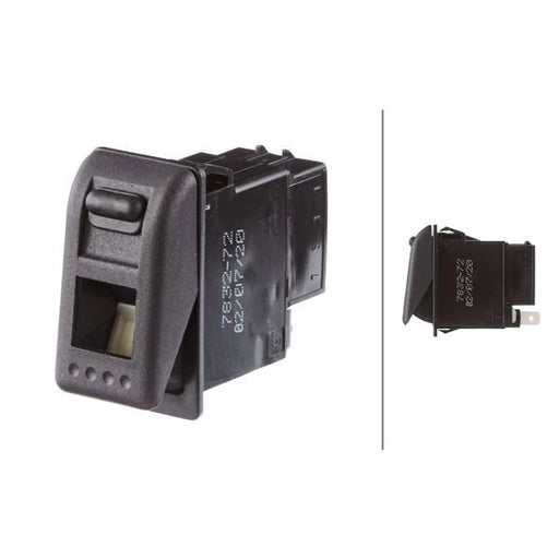 Hella Hazard Warning Light Switch 8 Connectors 6HH 007 832-721