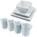 Carre Scandic Melamine Set (16Pcs) 15938869 - Planete Plein Air - Van Life Living