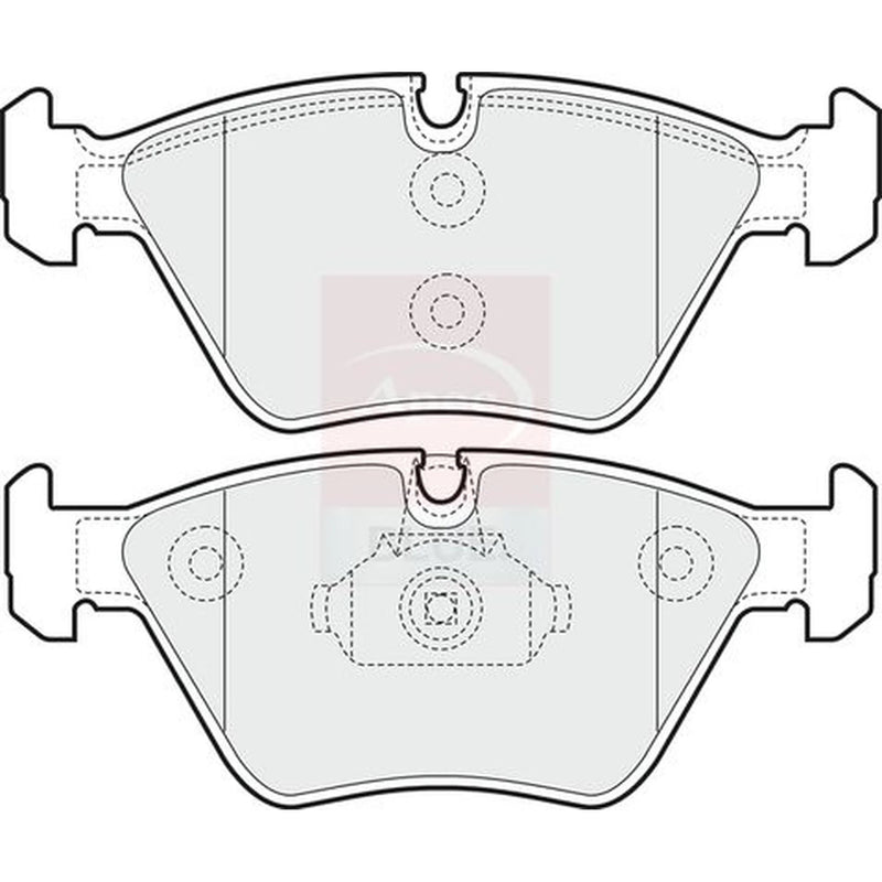 Apec Front Brake Pad Set PD3200