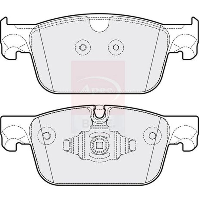 Apec Front Brake Pad Set PD3853