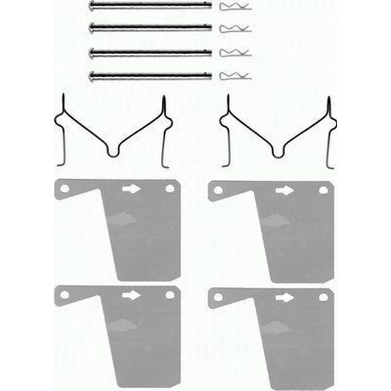 Mintex Brake Pad Accessory Fitting Kit Front MBA960