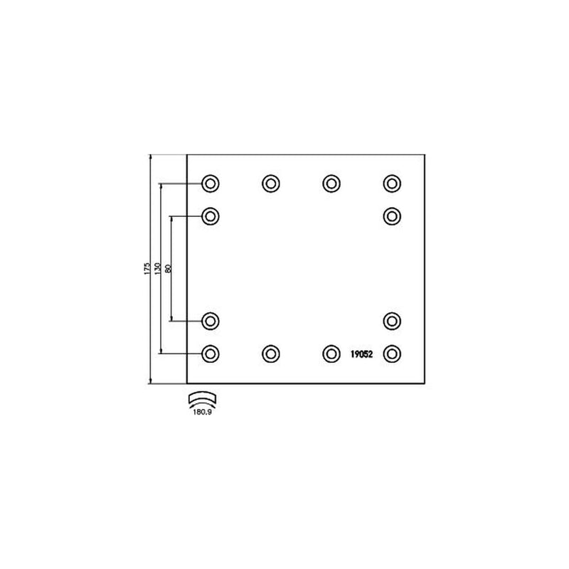DON Don Cv Brake Lining Set DF46471S7100