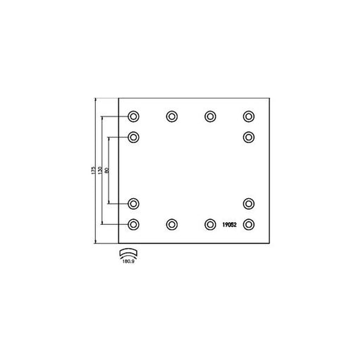 Textar Textar Cv Brake Lining Set 1905201
