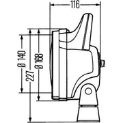 Hella Worklight High 1G4 003 470-011