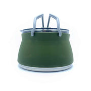 Wolf Outdoors EzyStow Collapsible Kettle 1L Olive Green - Wolf Outdoors - Van Life Living