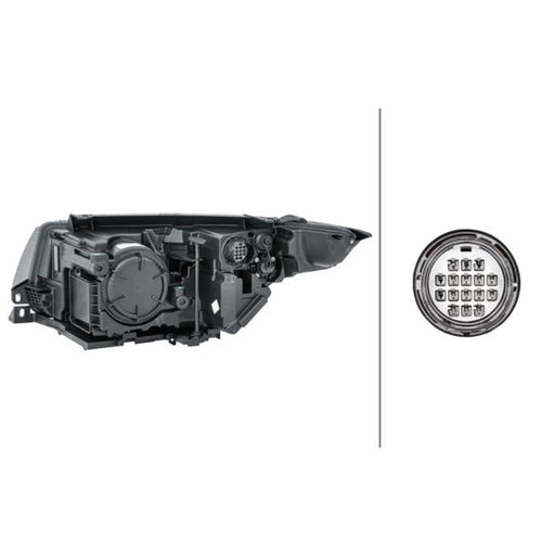 Hella Headlight Headlamp HB3 Right 1EL 354 806-101