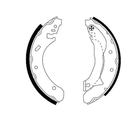 Mintex Brake Shoe Set Axle Kit MFR363