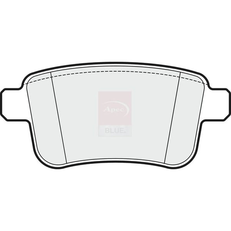 Apec Rear Brake Pad Set PD3246