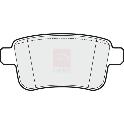 Apec Rear Brake Pad Set PD3246