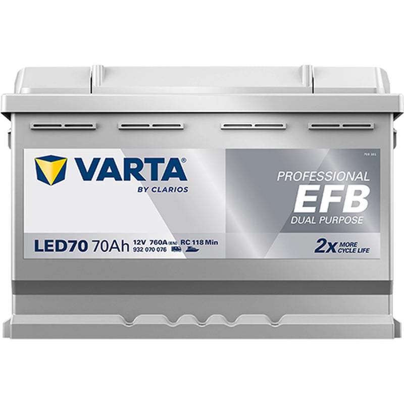 Varta Battery 12V 70Ah 760A 932070076K312