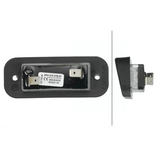 Hella Licence Plate Light / Lamp outer LED 2KA 010 278-411