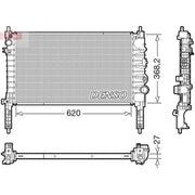Denso Engine Radiator fits Opel Mokka / Mokka X 2012-2019 1.4