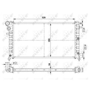 NRF Engine Radiator 509502