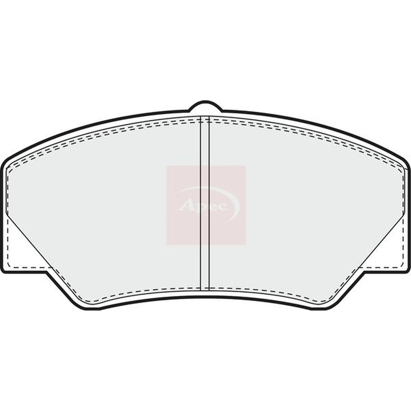 Apec Front Brake Pad Set PAD497