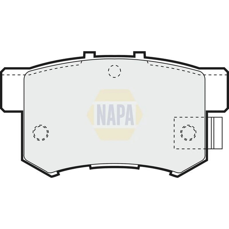 NAPA Rear Brake Pad Set NBP1851