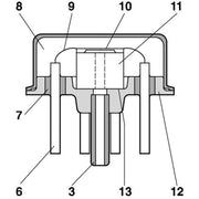 Bosch MAP Sensor (Manifold Air Pressure) 0 261 230 109