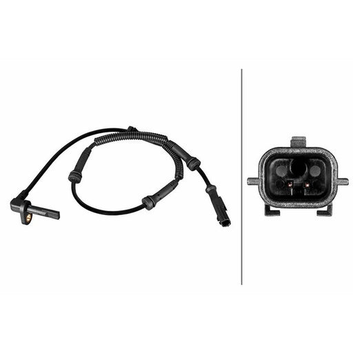 Hella ABS Wheel Speed Sensor Front 6PU 358 216-581