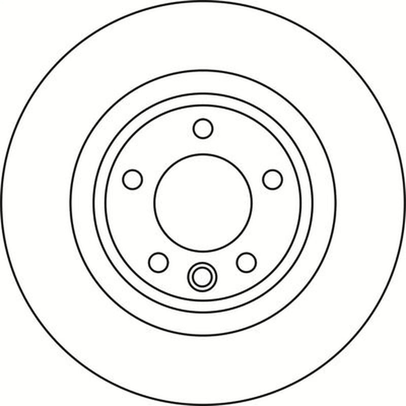 Abtex 2 x Vented Rear Brake Discs BD2187V-x2