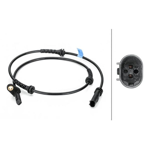 Hella ABS Wheel Speed Sensor Rear 6PU 012 806-491