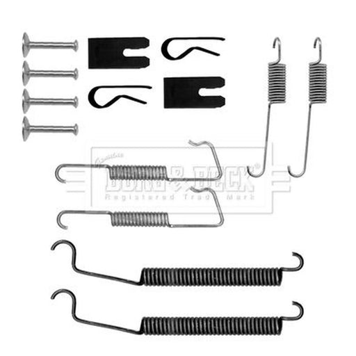 Borg & Beck Brake Shoe Accessory Kit Rear BBK6173