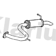 Klarius Box With Tail Pipe Rear TY814P