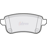 Fahren Rear Brake Pad Set fits Nissan Juke 2019 on 1.0 1.6