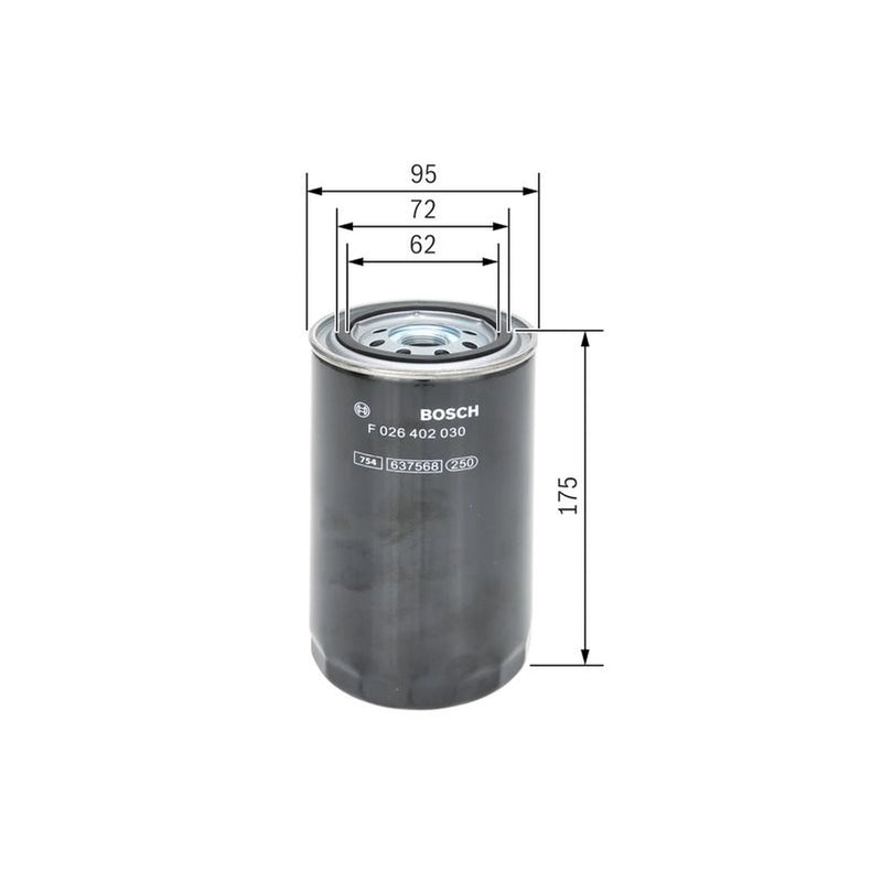 Bosch Fuel Filter Element F 026 402 030