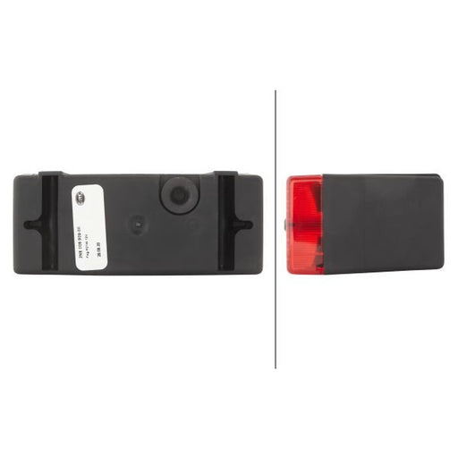 Hella Rear Fog Light Lamp Unit Left 2NE 006 609-001