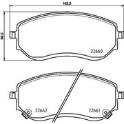 Mintex Front Brake Pad Set MDB4082