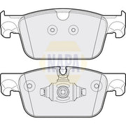 NAPA Front Brake Pad Set NBP1789