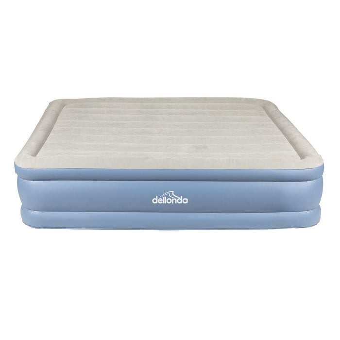 Dellonda Raised Air Bed with Built-in Electric Pump & Storage Bag - Queen - Dellonda - Van Life Living